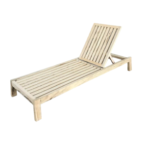 E127 Beach lounger - Natural Beauty & Durability from FRAKE Wood