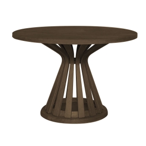 FABIO Τραπέζι Τραπεζαρίας, MDF Απόχρωση Καρυδί