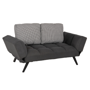 ΚΑΝΑΠΕΣ 3ΘΕΣΙΟΣ ΠΟΛΥΜΟΡΦΙΚΟΣ FB93169.01 ΓΚΡΙ ΜΕ ΜΑΞΙΛΑΡΙΑ 190Χ75Χ89Υ εκ.