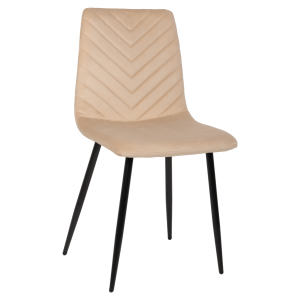 ΚΑΡΕΚΛΑ FB98587.05 ΒΕΛΟΥΔΟ ΕΚΡΟΥ ΜΕ ΜΑΥΡΑ ΜΕΤΑΛΛΙΚΑ ΠΟΔΙΑ 43x54x88Υεκ.