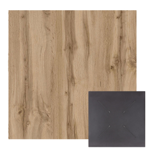 ΕΠΙΦΑΝΕΙΑ ΤΡΑΠΕΖΙΟΥ HPL ΤΕΤΡΑΓΩΝΗ FB95837.36 ΟΨΗ OAK 60x60εκ.