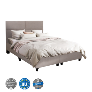 ΚΡΕΒΑΤΙ FB9616.32 ΜΠΕΖ ΥΦΑΣΜΑ ΓΙΑ ΣΤΡΩΜΑ 160x200εκ