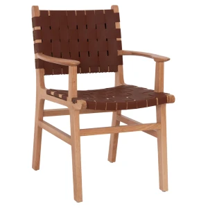 ΠΟΛΥΘΡΟΝΑ FB99328.11 ΤΟΟΝ ΞΥΛΟ ΜΕ PU ΚΑΦΕ 61x59x86Y εκ.