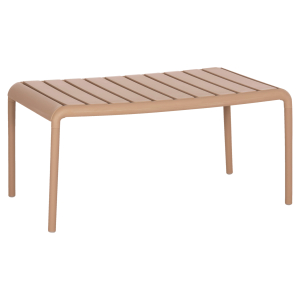 ΤΡΑΠΕΖΙ ΣΑΛΟΝΙΟΥ ΕΞΩΤΕΡΙΚΟΥ ΧΩΡΟΥ ΧΑΜΗΛΟ FB96334.04 ΠΟΛΥΠΡΟΠΥΛΕΝΙΟ ΚΑΠΟΥΤΣΙΝΟ 100x60x46Υεκ