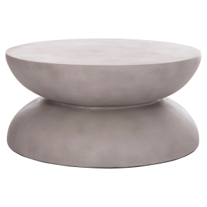 ΤΡΑΠΕΖΙ ΣΑΛΟΝΙΟΥ FB918158.03 FIBER CEMENT ΣΕ ΓΚΡΙ--Φ92x44.5Υεκ